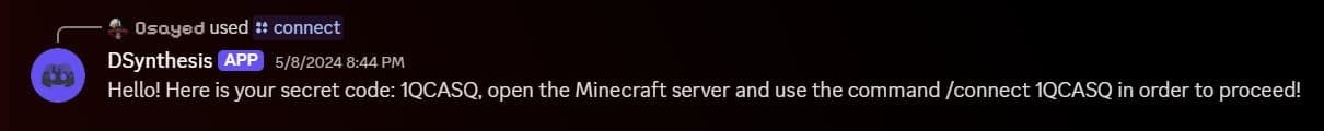 Secure account linking with a one-time code